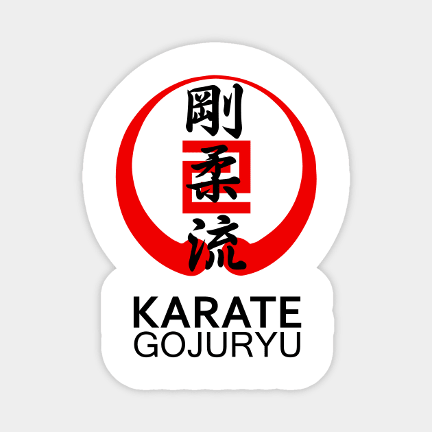Karate Gojuryu Sticker by juyodesign